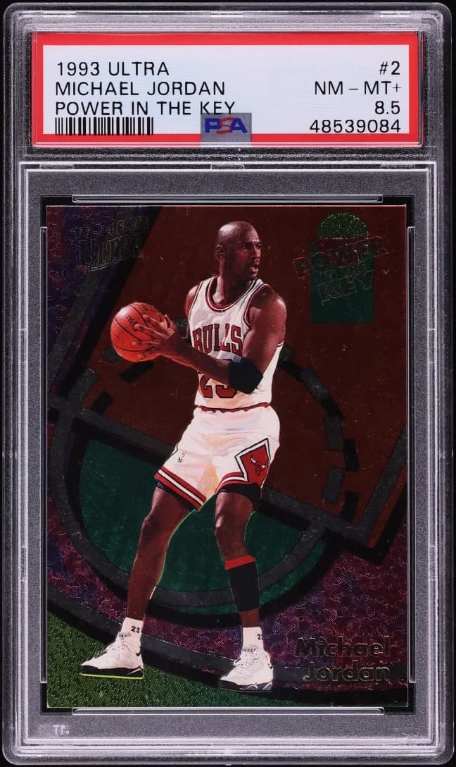 1993 Ultra Michael Jordan Power In The Key