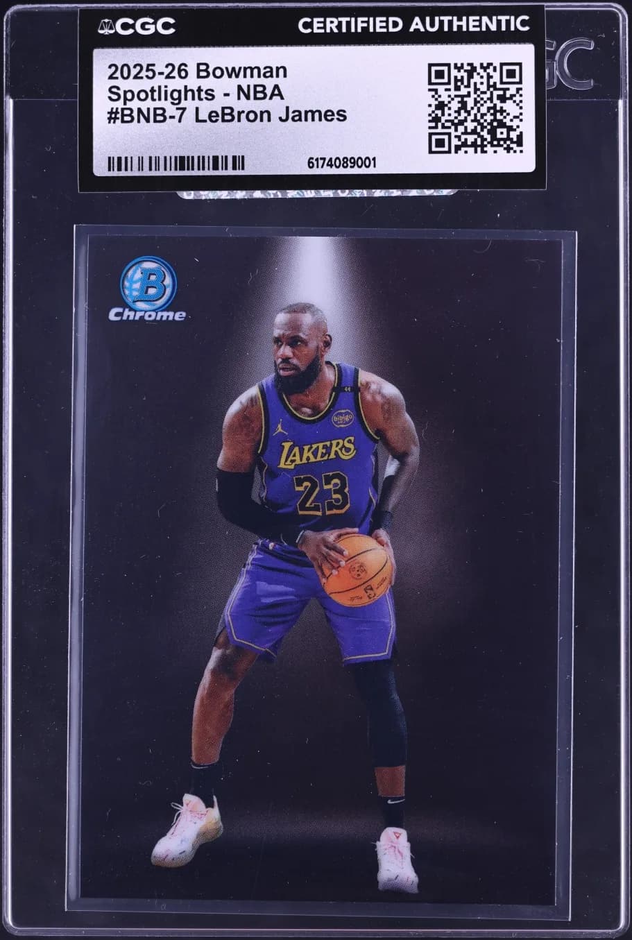 2025-26 Bowman Spotlights LeBron James
