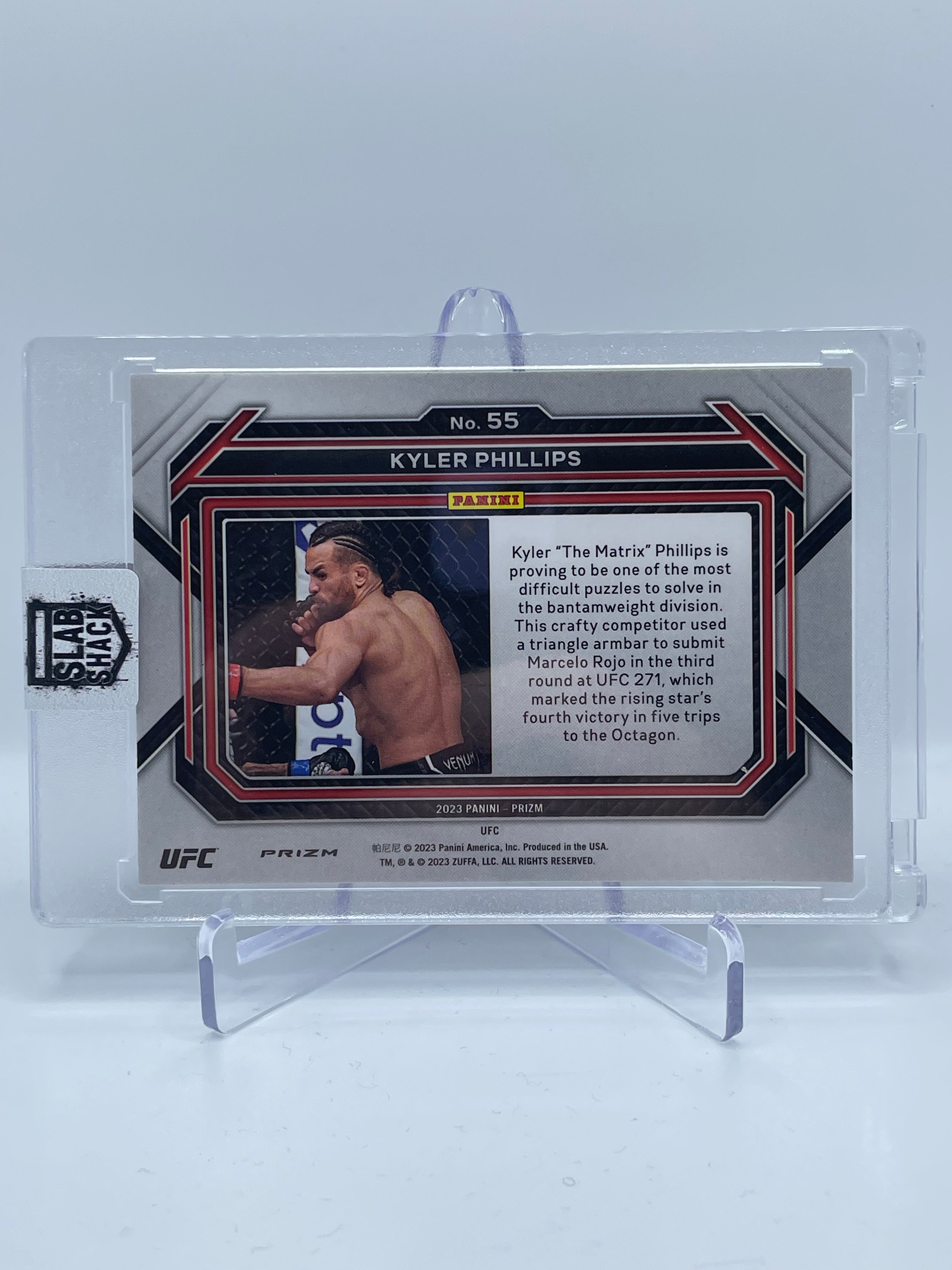 2023 PRIZM KYLER PHILLIPS WHITE SPARKLE ROOKIE RC