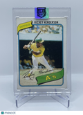 1980 TOPPS RICKEY HENDERSON ROOKIE BASE RC