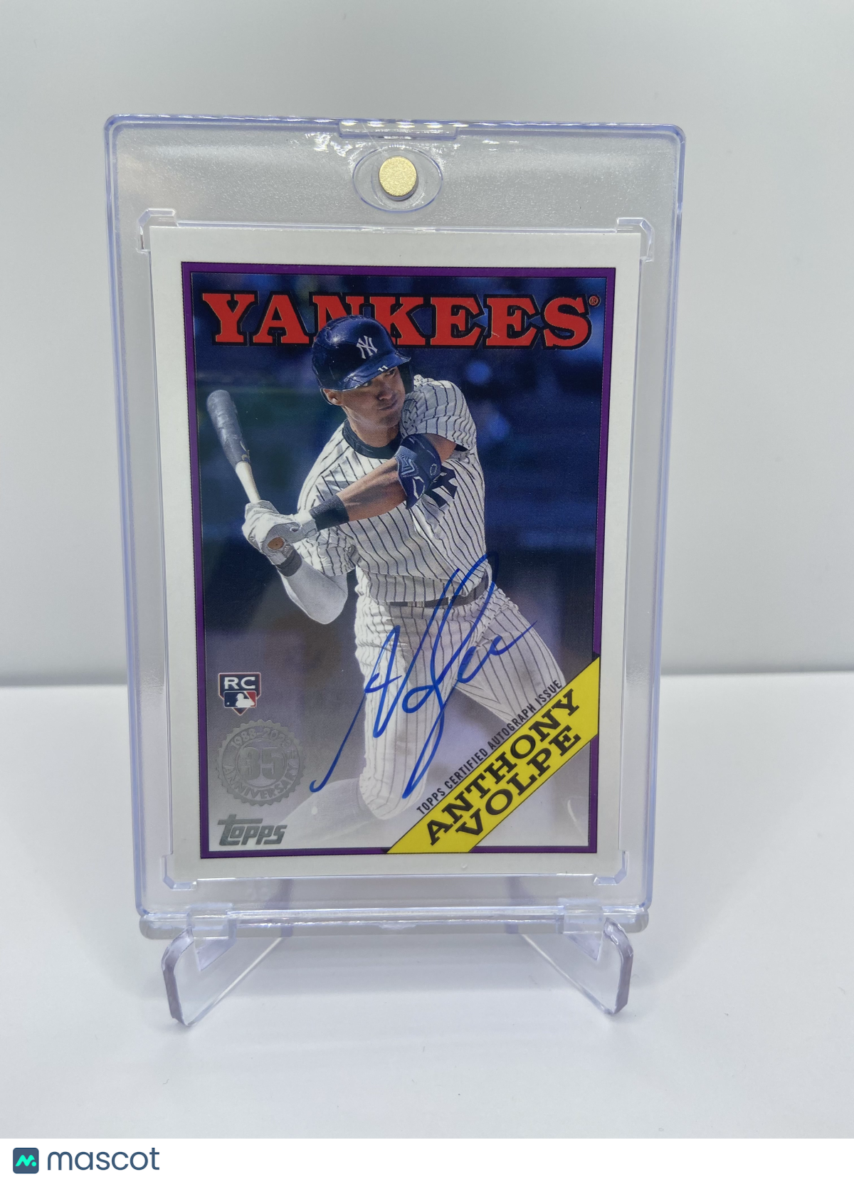 2023 TOPPS ANTHONY VOLPE 1988 AUTO RC ROOKIE YANKEES