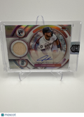 2025 TOPPS FINEST TYLER LOCKLEAR PATCH AUTO /299 RC