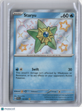 2024 PALDEAN FATES STARYU SHINY RARE #118/091