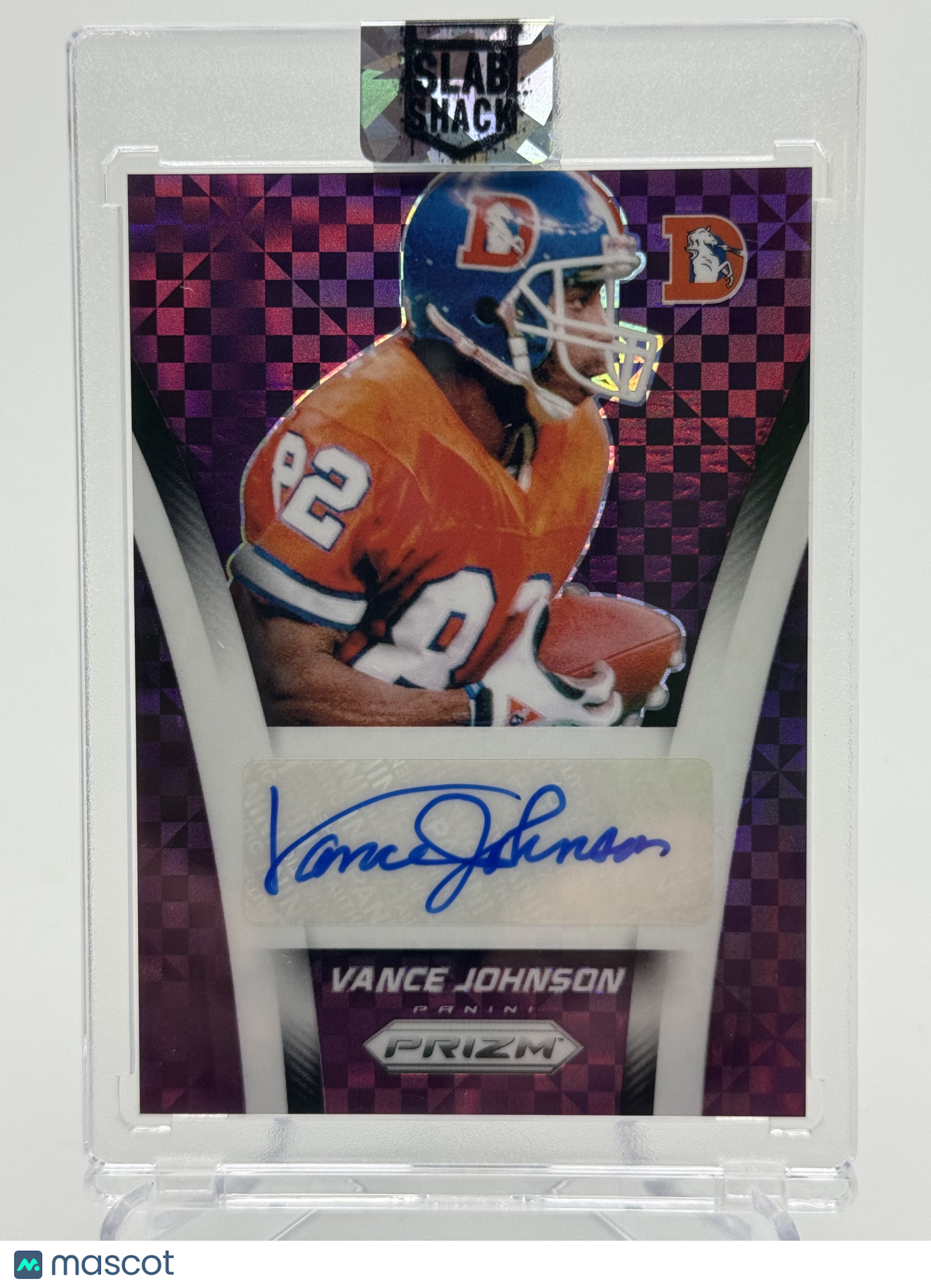 2024 PRIZM VANCE JOHNSON PURPLE POWER AUTO /49