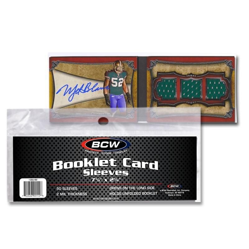 BCW-Booklet Card Sleeves