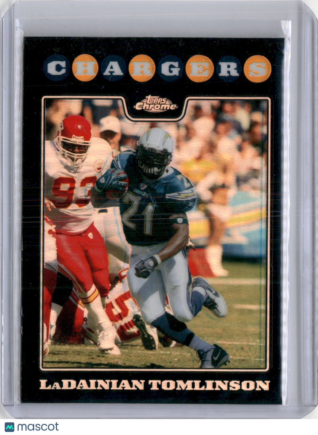 2008 TOPPS CHROME LADAINIAN TOMLINSON REFRACTOR