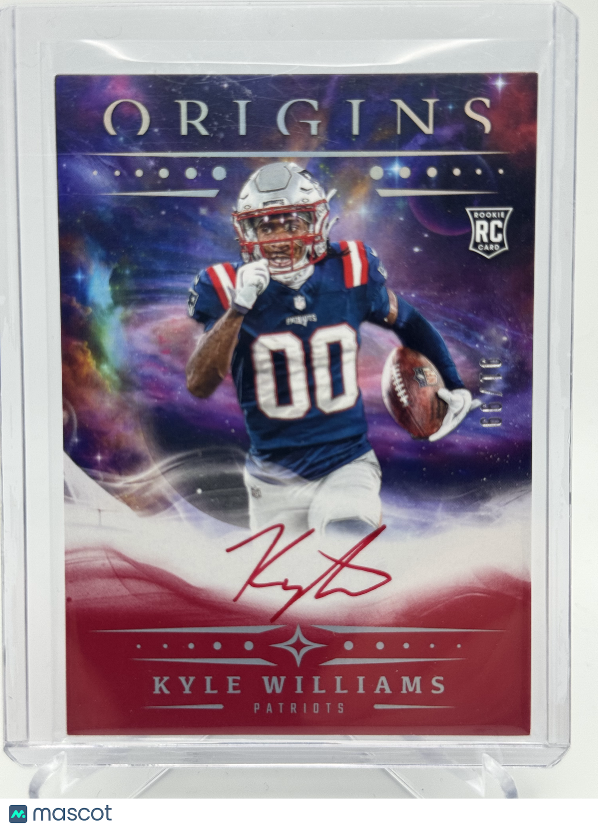 2025 PANINI ORIGINS KYLE WILLIAMS RED INK AUTO RC /99