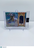 2022 TOPPS DYNASTY WADE BOGGS PATCH AUTO /10