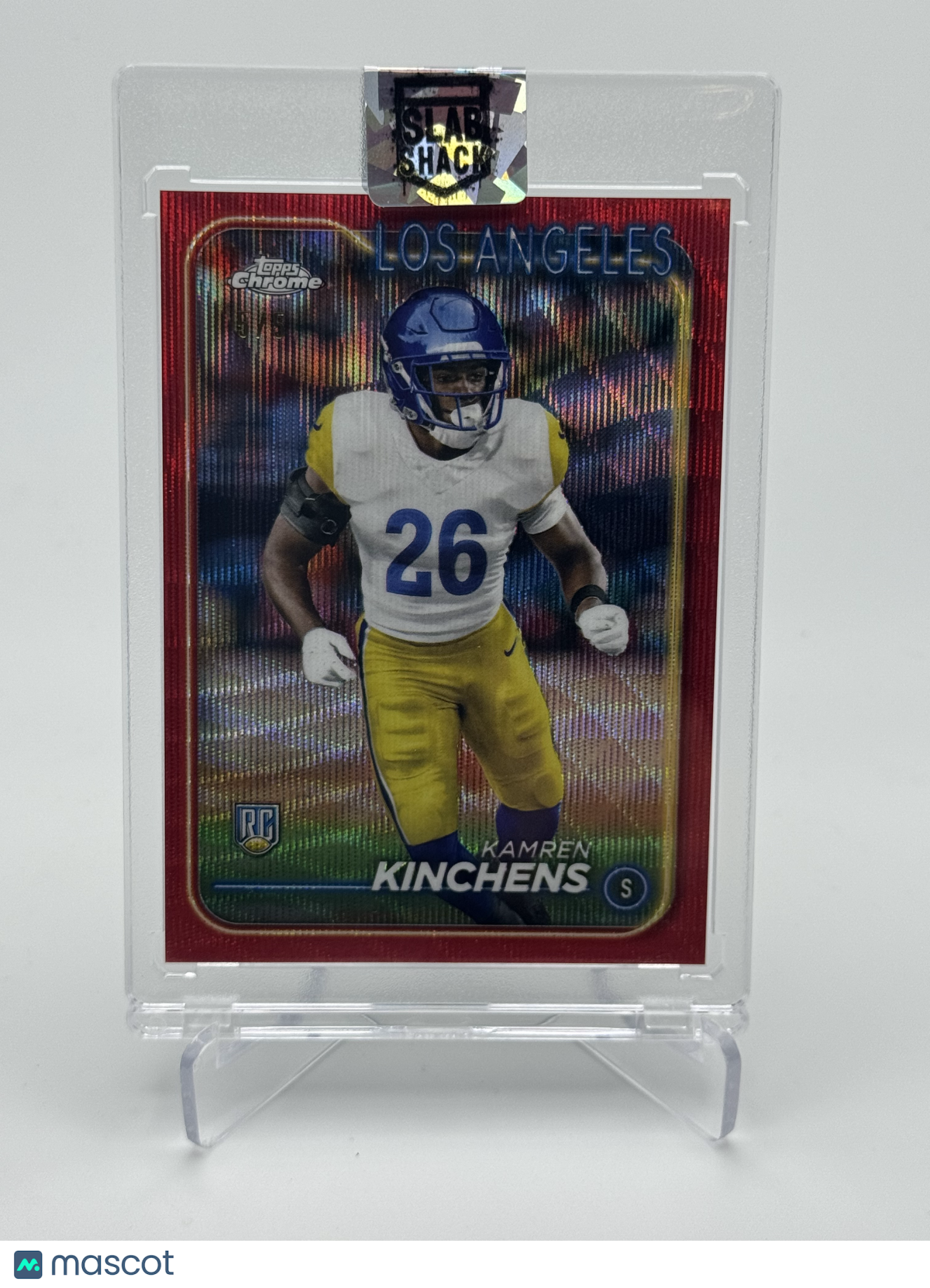 2024 TOPPS CHROME KAMREN KINCHENS RED WAVE /5