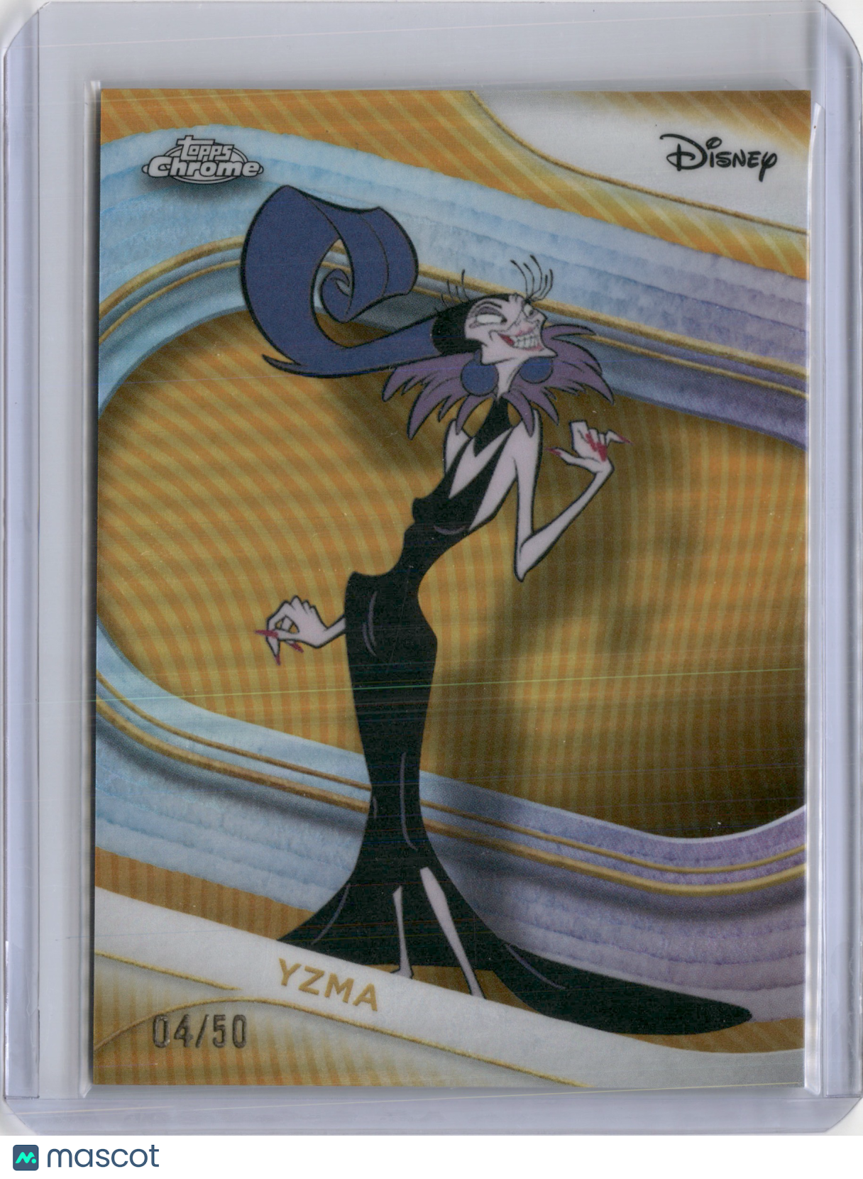 2025 CHROME YZMA  GOLD REFRACTOR /50