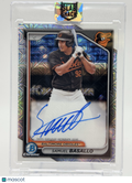 2024 BOWMAN MEGA BOX SAMUEL BASALLO REFRACTOR CHROME PROSPECT AUTO RC