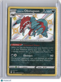 2021 SHINING FATES GALARIAN OBSTAGOON SHINY RARE #SV080/SV122