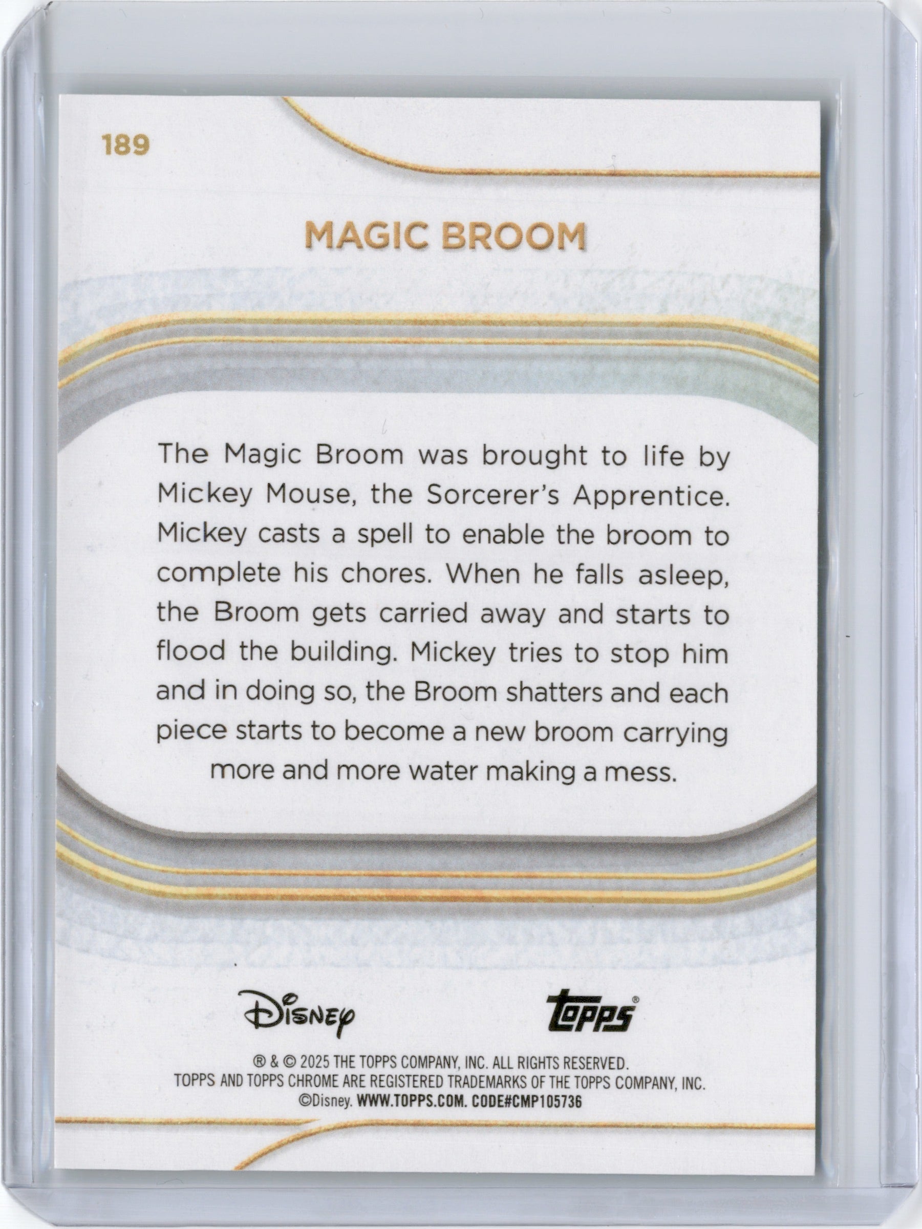 2025 TOPPS CHROME MAGIC BROOM TEAL REFRACTOR /299