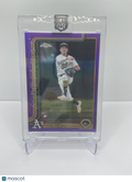 2025 TOPPS CHROME JACOB WILSON PURPLE REFRACTOR /250 RC ROOKIE