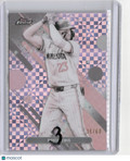 2025 FINEST ROYCE LEWIS PEARL CHECKERBOARD REFRACTOR /60