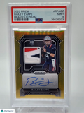 2022 PRIZM Bailey Zappe RPA GOLD /10 PSA 9