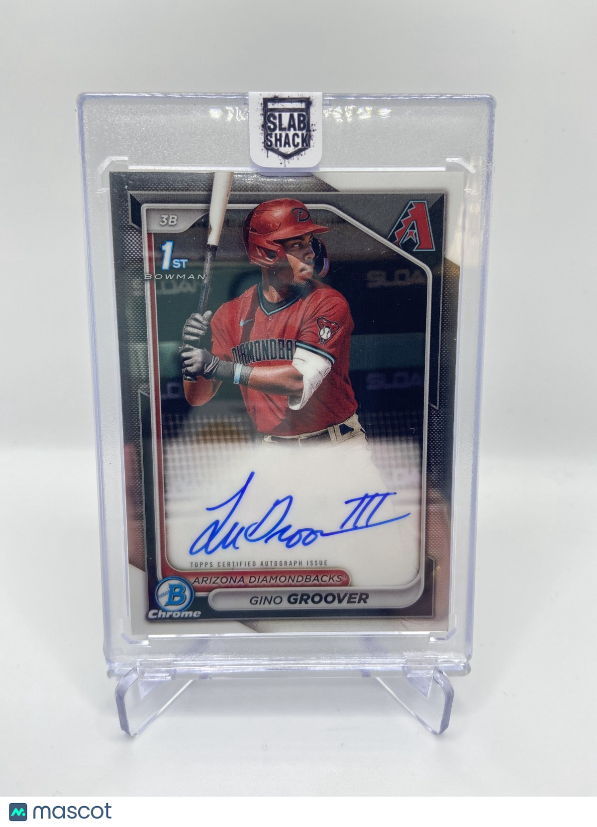 2024 Bowman Gino Groover 1st Chrome Prospect Auto RC