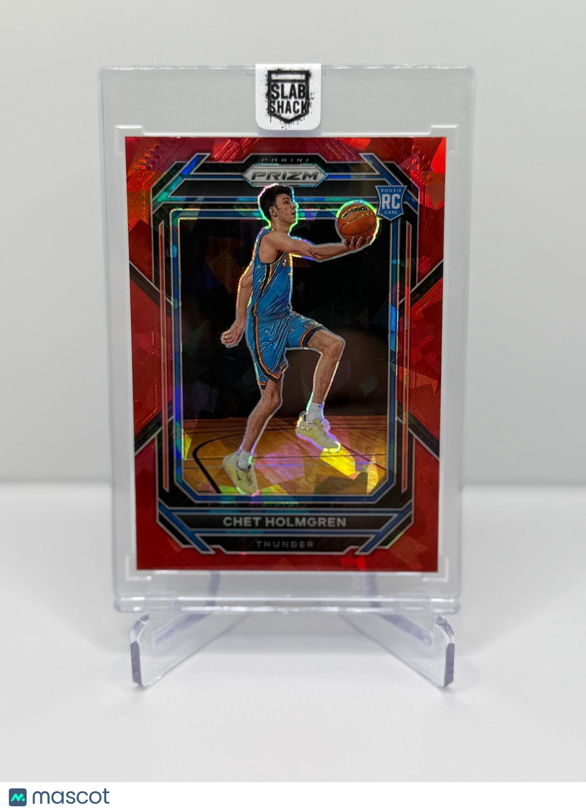 2022-23 Panini Prizm - Chet Holmgren #266 Red Ice Prizm (RC)