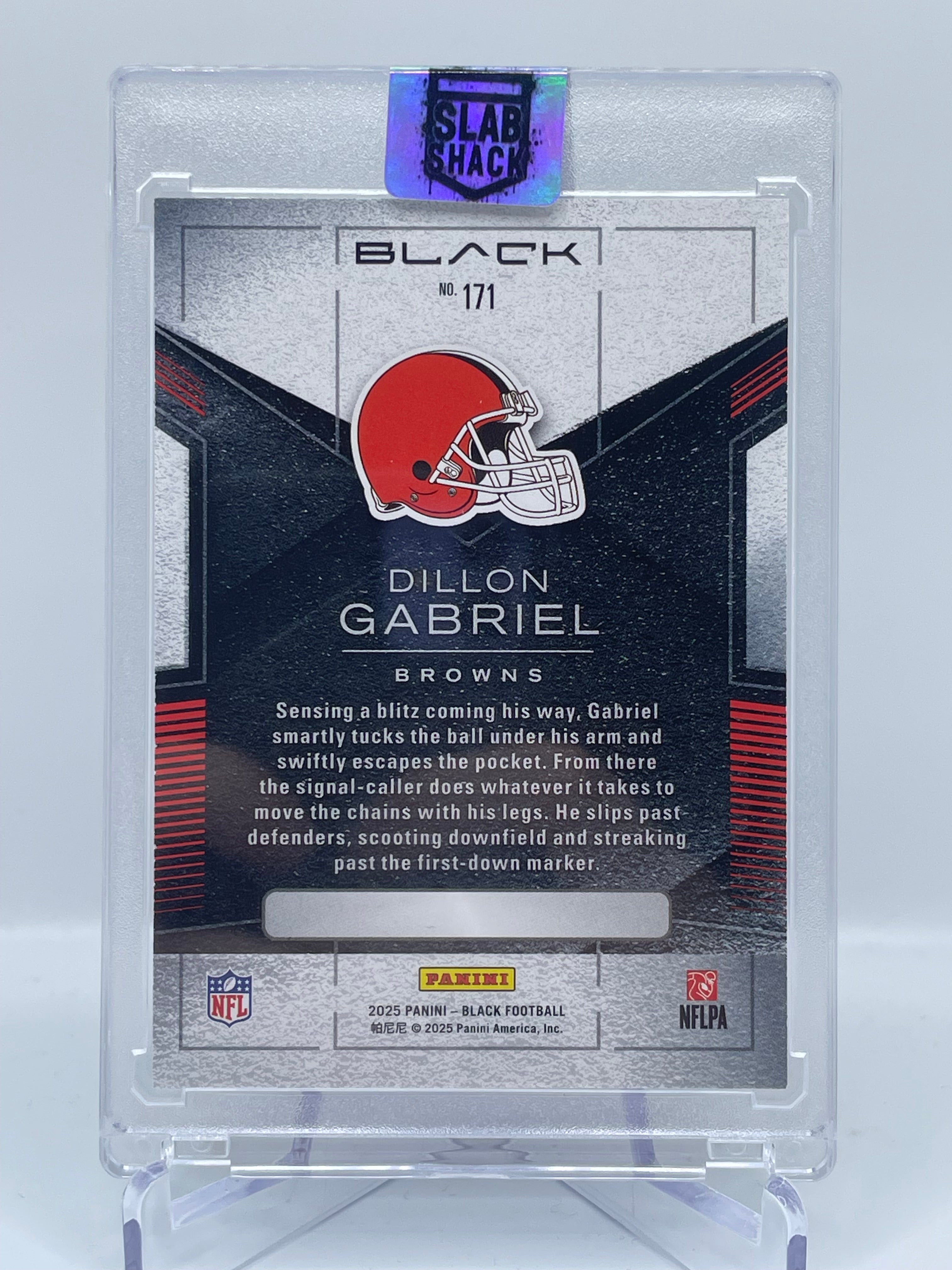 2025 BLACK DILLON GABRIEL FOTL RC ROOKIE /11