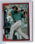 2015 BOWMAN CHROME NELSON CRUZ RED REFRACTOR /5