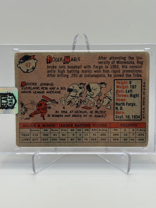 1958 TOPPS ROGER MARIS ROOKIE RC