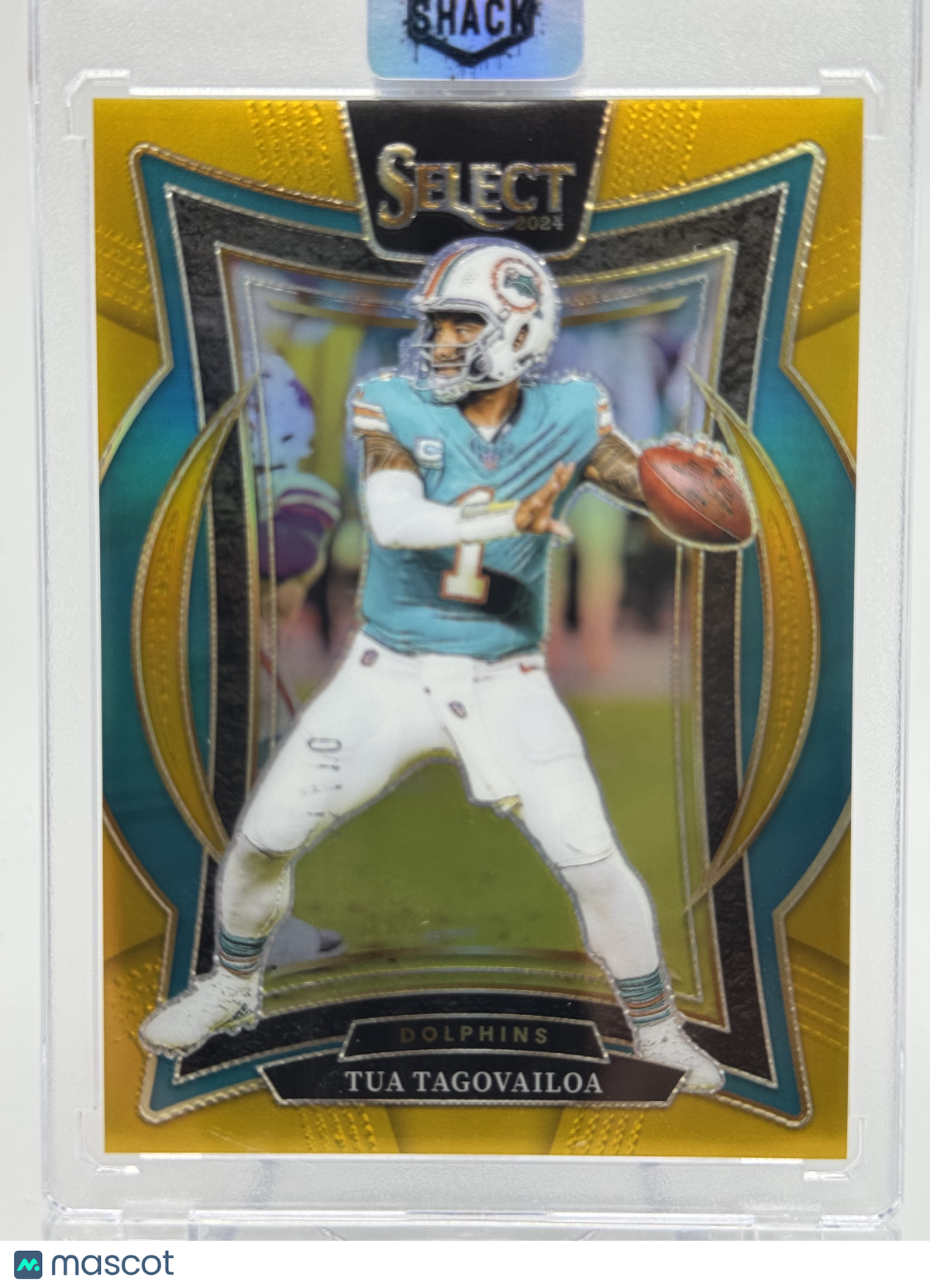2024 PANINI SELECT TUA TAGOVAILOA CONCOURSE LEVEL GOLD /10