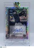 2025 TOPPS CHROME NICK YORKE BLACK WHITE MINI DIAMOND AUTO RC ROOKIE