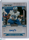 2024 KINGSLEY EGUAKUN CONTENDERS ROOKIE TICKET AUTO /75