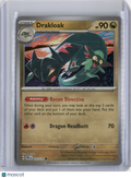 2025 PRISMATIC EVOLUTIONS DRAKLOAK MASTERBALL REVERSE HOLO #072/131