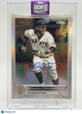 2025 TOPPS ARCHIVES SIGNATURE SERIES BRANDON CRAWFORD AUTO /30 TOPPS CHROME REFRACTOR