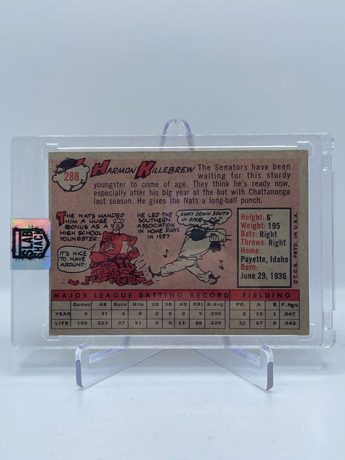 1958 TOPPS HARMON KILLEBREW #288