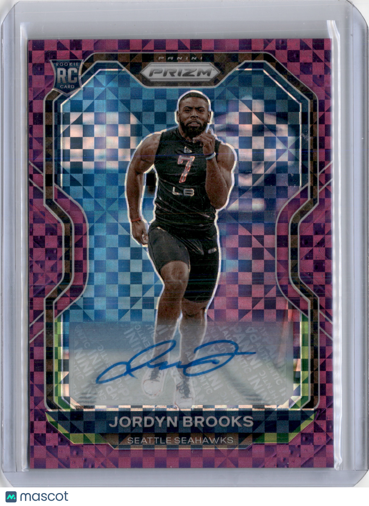 2020 PANINI PRIZM PURPLE POWER ROOKIE AUTO RC /49