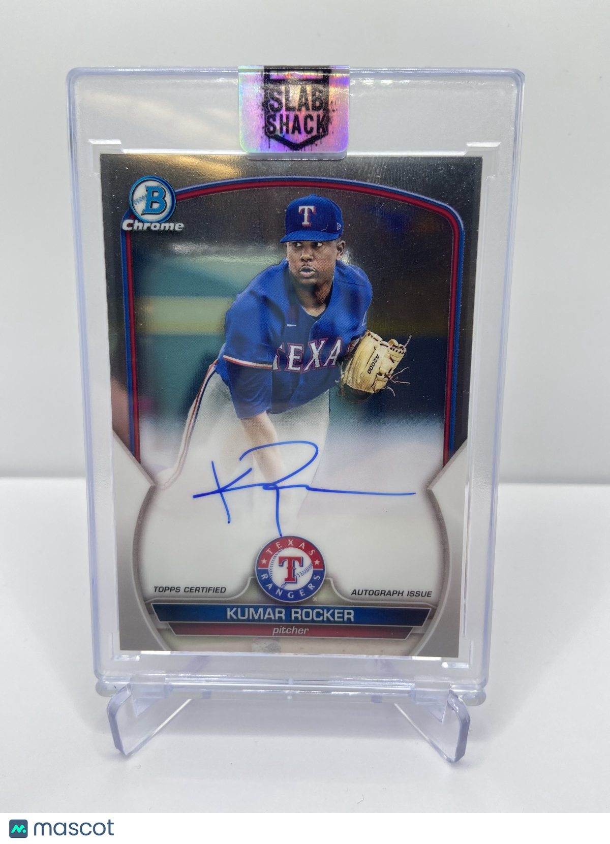 2023 BOWMAN KUMAR ROCKER CHROME PROSPECT AUTO