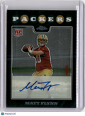 2008 Topps Chrome Matt Flynn Rookie Autograph