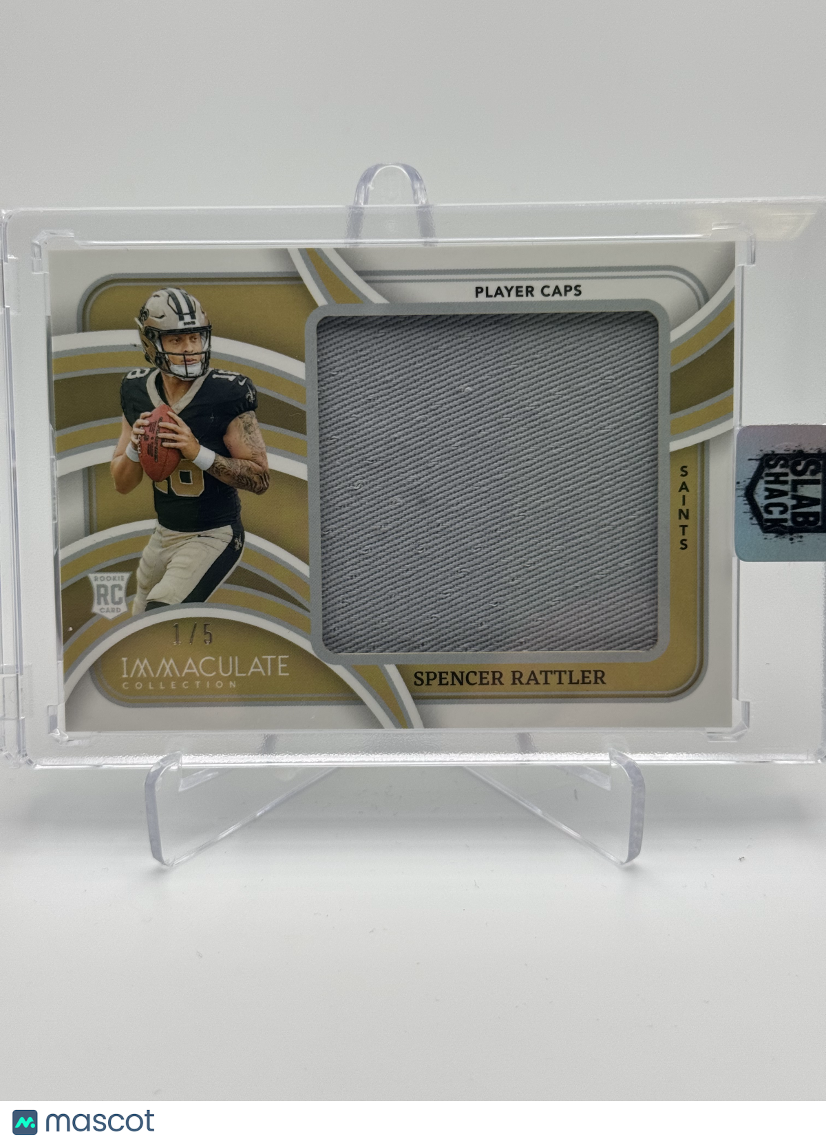 2024 IMMACULATE SPENCER RATTLER PLAYER CAPS /5 ROOKIE RC