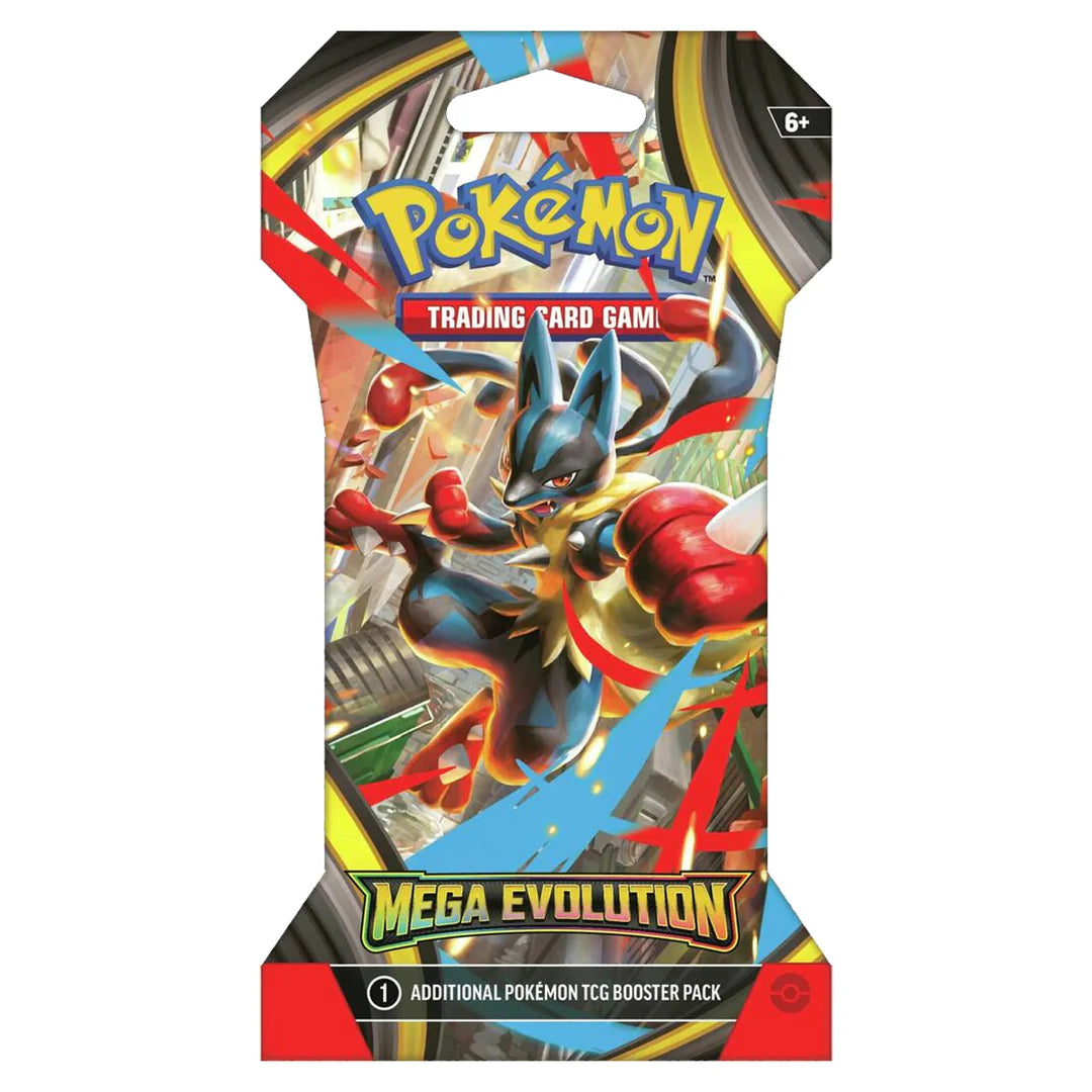 2025 Pokemon Mega Evolution Sleeved Booster Pack
