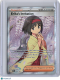 2023 151 COLLECTION ERIKA'S INVITATION ULTRA RARE #196/165
