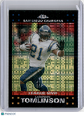 2007 Topps Chrome LaDainian Tomlinson X-Fractor Leave MVP