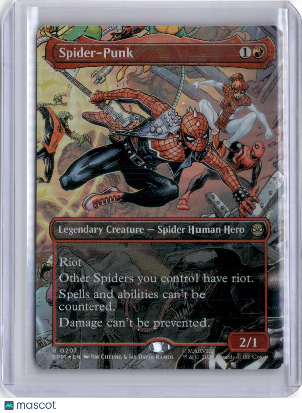 2025 MARVEL'S SPIDERMAN SPIDER-PUNK RARE