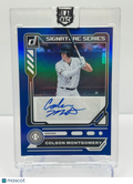 2023 PANINI DONRUSS COLSON MONTGOMERY SIGNATURE SERIES BLUE /99 AUTO RC
