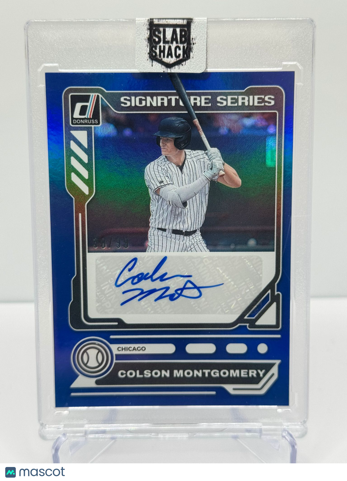 2023 PANINI DONRUSS COLSON MONTGOMERY SIGNATURE SERIES BLUE /99 AUTO RC