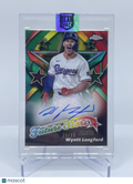 2025 TOPPS CHROME WYATT LANGFORD FUTURE STARS AUTO /99