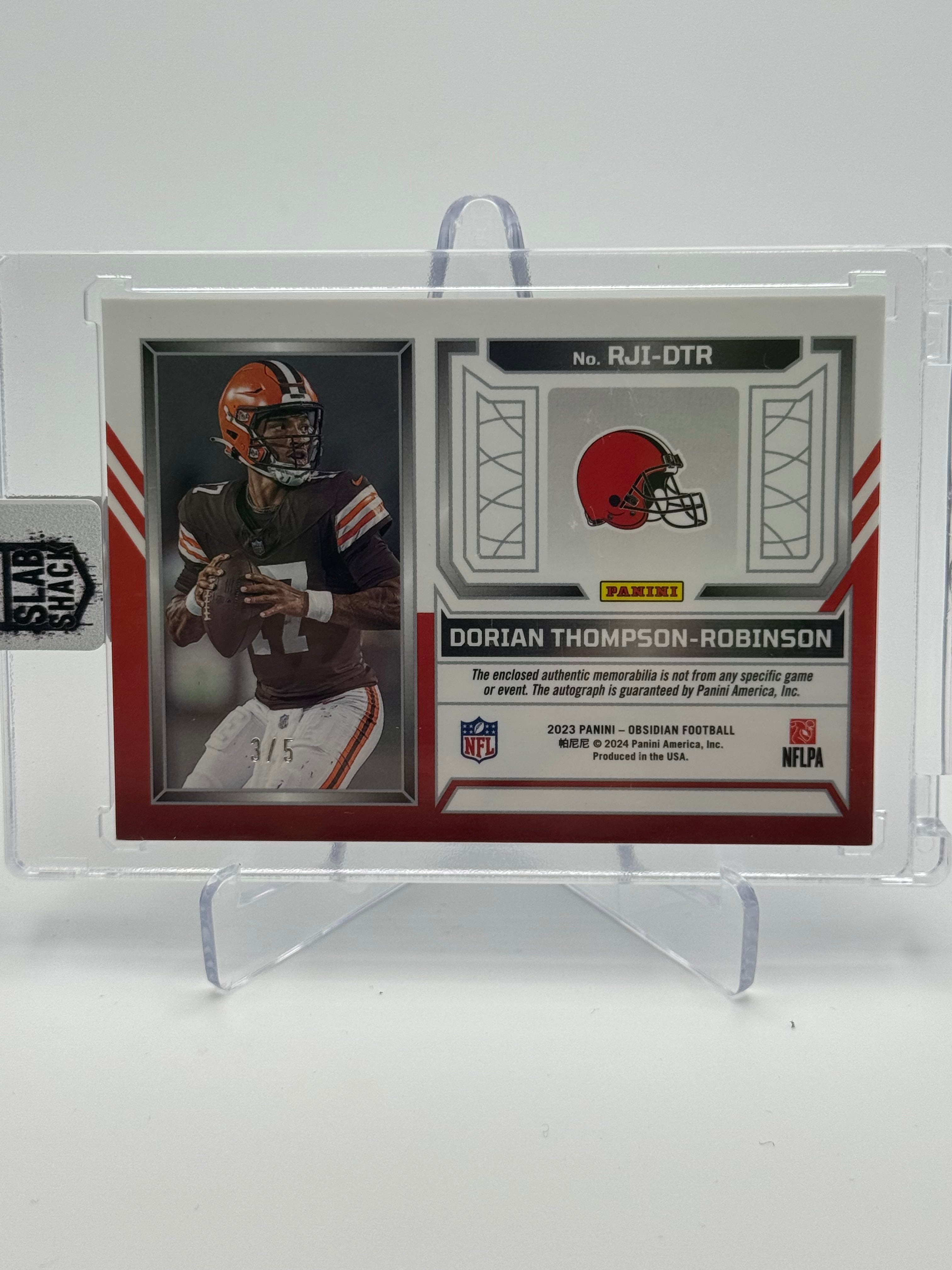 2023 OBSIDIAN DORIAN THOMPSON ROBINSON RPA DUAL /5