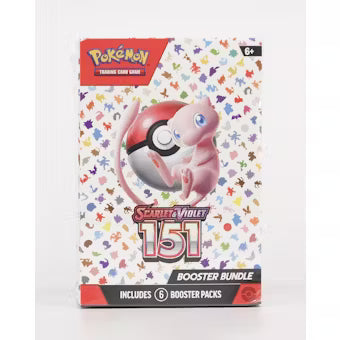 Pokemon Scarlet & Violet: 151 6-Pack-Booster Bundle