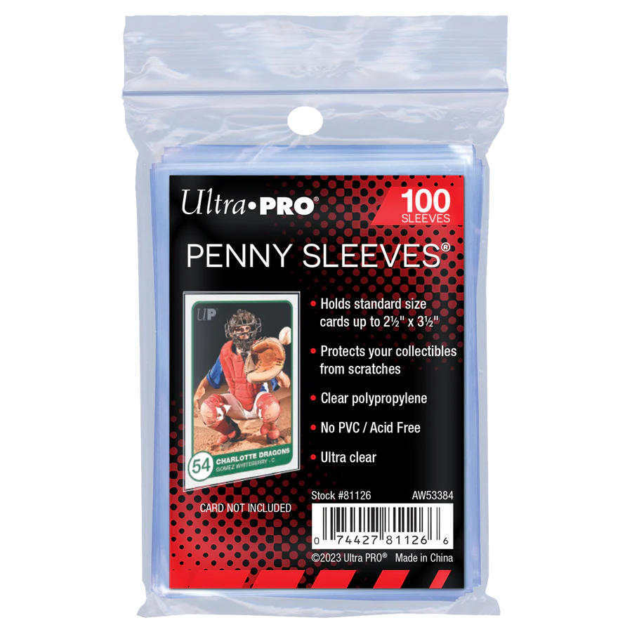 Ultra Pro-2.5" x 3.5" PENNY SLEEVES® Soft Trading Card Protectors