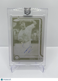 2025 TOPPS CHROME JACKSON JOBE YELLOW PRINTING PLATE 1/1 AUTO RC ROOKIE