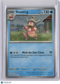 2025 PRISMATIC EVOLUTIONS SLOWKING MASTERBALL REVERSE HOLO #019/131