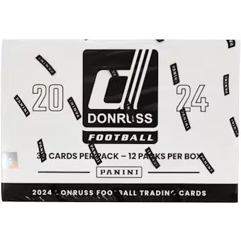 2024 Panini Donruss Football-Jumbo Value Fat Pack Box