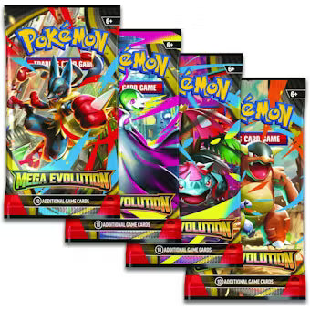 Pokemon Mega Evolution Booster- Sleeved Pack