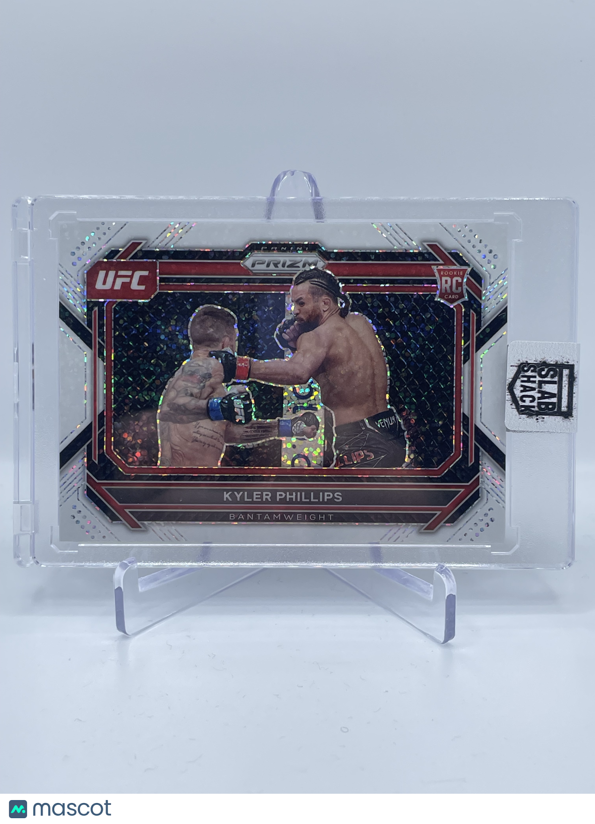 2023 PRIZM KYLER PHILLIPS WHITE SPARKLE ROOKIE RC